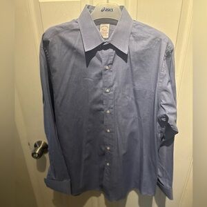Brooks Brothers Shirt Men’s 16-34 Button Down Blue Dress French Cuff